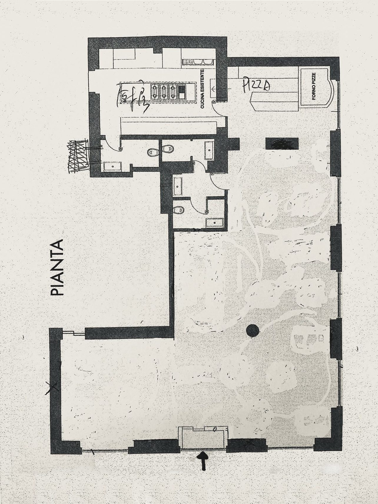 The Kitchen 平面图